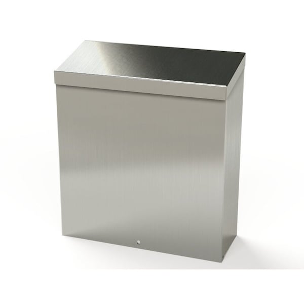 Protection Hood, 13.44 in. H x 11.81 in. W x 4-1/2 in. L, 304 Stainless Steel